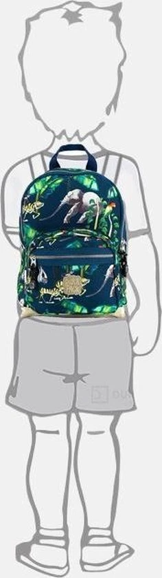 Beste Verkoop ???? Pick & Pack Vrolijke Jungle - Rugzak - Donkerblauw - Maat S ???? 8 Beste Verkoop ???? Pick & Pack Vrolijke Jungle - Rugzak - Donkerblauw - Maat S ???? - Afbeelding 6