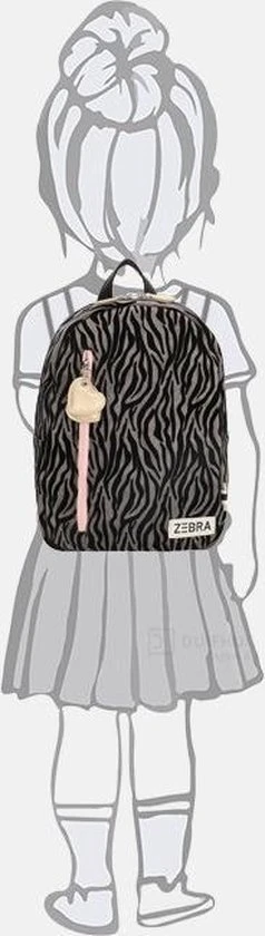 Goedkoopste ???? Zebra Trends Kinder Rugzak M Zebra Grey ???? 11 Goedkoopste ???? Zebra Trends Kinder Rugzak M Zebra Grey ???? - Afbeelding 9