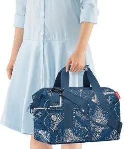 Kopen ❤️ Reisenthel Allrounder M Reistas Sporttas - 18L - Bandana Frame Blauw ???? -Herschel Shop 309x840