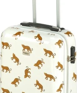 Goedkoop ⭐ Princess Traveller Trendy Animal Collection - ???? Handbagage Koffer - Leopard - Wit - 56cm ???? -Herschel Shop 339x840 1