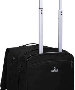 Korting ???? NOMAD® Travelbag 26L Laptoptas Met Wielen - Soepel Lopende Wielen + 2-staps Aluminium Push/pull Stang - Quarry Grey ???? -Herschel Shop 350x840 1