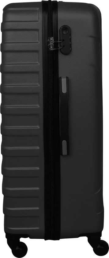 Promo ❤️ Madison Madisson - Reis Koffer - 70cm - Cijferslot- Lichtgewicht Koffer - 4 Wielen- Zwart - Black Friday 2022 ???? 8 Promo ❤️ Madison Madisson - Reis Koffer - 70cm - Cijferslot- Lichtgewicht Koffer - 4 Wielen- Zwart - Black Friday 2022 ???? - Afbeelding 6