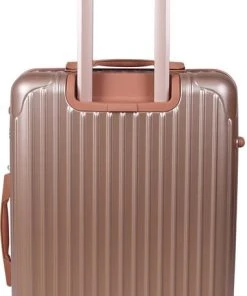 Kopen ???? Royal Swiss - Kofferset - Cijferslot- Lichtgewicht Koffer - 4 Wielen- Rosé Gold ???? -Herschel Shop 380x840 4