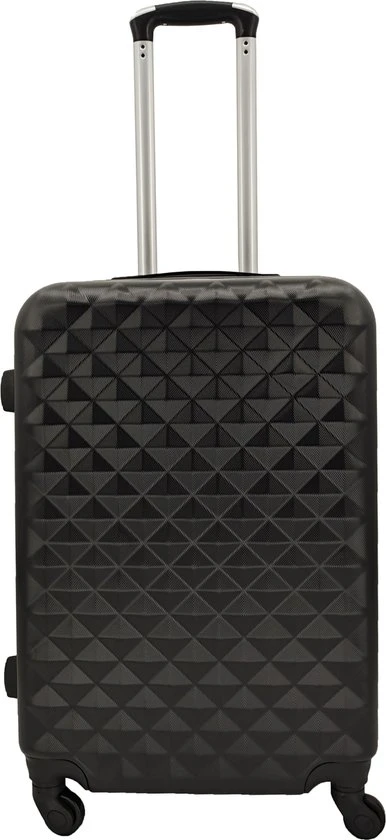 Gloednieuw ???? SB Travelbags 'Expandable' Bagage Koffer 65cm- Zwart ???? 3 Gloednieuw ???? SB Travelbags 'Expandable' Bagage Koffer 65cm- Zwart ????