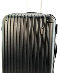 Aanbiedingen ???? AATravel M Reiskoffer - Trolley ABS - Met Dubbele Wielen - 66 Cm - 66 Liter - Zwart ????