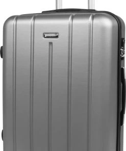 Uitgang ???? Madisson - Reis Koffer - Lichtgewicht Koffer - 4 Wielen - 60 Cm - Cijferslot - Zilver - Black Friday 2022 ???? -Herschel Shop 415x840 5