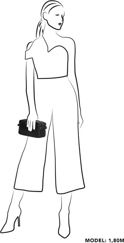 Promo ???? Hide & Stitches Japura Leren Toilettas - Zwart ???? 7 Promo ???? Hide & Stitches Japura Leren Toilettas - Zwart ???? - Afbeelding 5