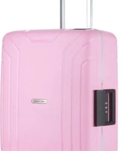 Coupon ???? CarryOn Steward TSA Reiskoffer - 65cm Trolley Met Kliksloten - Dubbele Wielen - Roze ???? -Herschel Shop 430x840 1