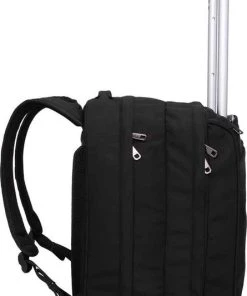 Korting ???? NOMAD® Travelbag 26L Laptoptas Met Wielen - Soepel Lopende Wielen + 2-staps Aluminium Push/pull Stang - Quarry Grey ???? -Herschel Shop 445x840 3