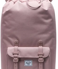 Nieuw ⭐ Herschel Little America - Ash Rose / Ruime Rugzak Met 25L Opbergvolume - 15" Fleece-gevoerd Laptopvak - Magnetische Sluiting / Met Levenslange Fabrieksgarantie / Limited Lifetime Warranty / Roze ⌛ -Herschel Shop 454x840 1