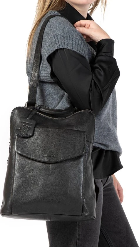 Beste deal ✨ BURKELY Just Jackie ???? Backpack Crossover Rugzak - Zwart ???? 10 Beste deal ✨ BURKELY Just Jackie ???? Backpack Crossover Rugzak - Zwart ???? - Afbeelding 8