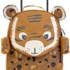 Korting ???? Les Deglingos Trolley Tijger Junior 46 Cm Polyester Bruin ???? -Herschel Shop 477x840 4