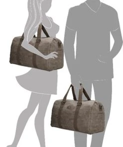 Hete verkoop ???? Enrico Benetti Reistas / Weekendtas / Sporttas 66601 Rotterdam - Kunstleer - Midden Taupe ???? -Herschel Shop 506x840 2