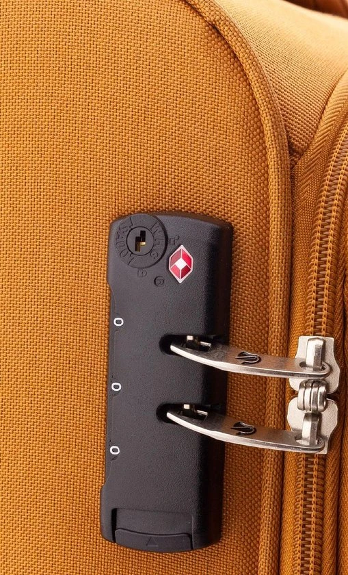 Begroting ???? Gladiator Arctic Medium Koffer Expandable - 66 Cm - TSA Slot - Okergeel ⌛ 9 Begroting ???? Gladiator Arctic Medium Koffer Expandable - 66 Cm - TSA Slot - Okergeel ⌛ - Afbeelding 7