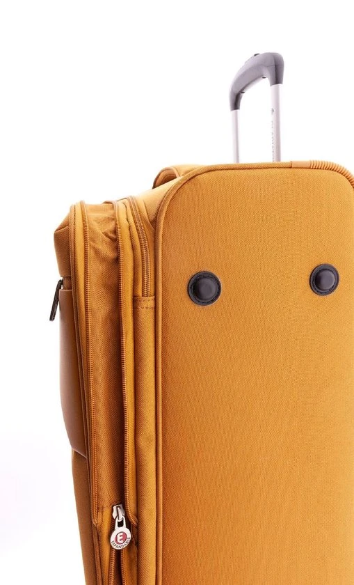 Begroting ???? Gladiator Arctic Medium Koffer Expandable - 66 Cm - TSA Slot - Okergeel ⌛ 10 Begroting ???? Gladiator Arctic Medium Koffer Expandable - 66 Cm - TSA Slot - Okergeel ⌛ - Afbeelding 8