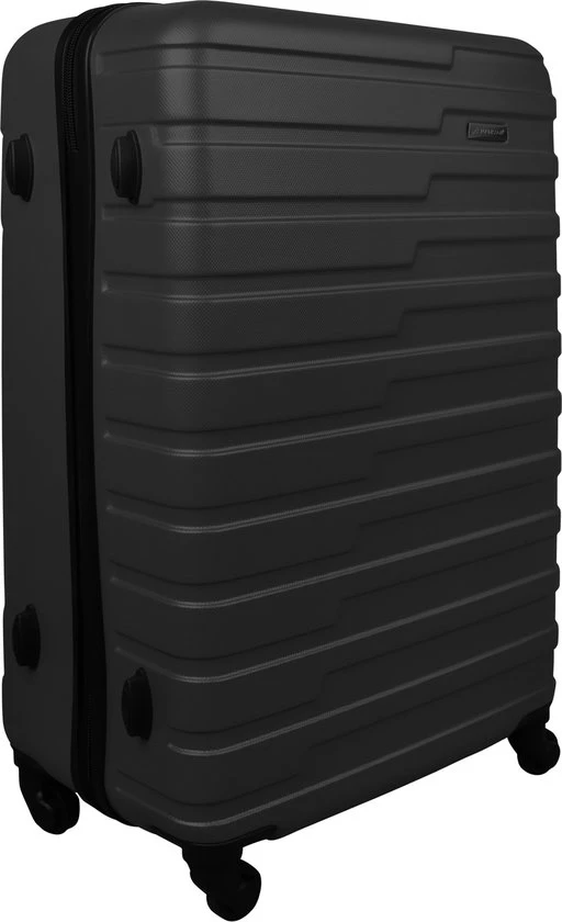 Promo ❤️ Madison Madisson - Reis Koffer - 70cm - Cijferslot- Lichtgewicht Koffer - 4 Wielen- Zwart - Black Friday 2022 ???? 11 Promo ❤️ Madison Madisson - Reis Koffer - 70cm - Cijferslot- Lichtgewicht Koffer - 4 Wielen- Zwart - Black Friday 2022 ???? - Afbeelding 9