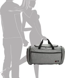 Aanbiedingen ???? Enrico Benetti Montevideo 35315 Reistas/sporttas M - Licht Grijs ???? -Herschel Shop 515x840 2