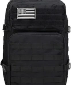 Beste deal ???? Merkloos Homezie Militaire Rugzak | 50 Liter Capaciteit | Zwart | Tactical ???? Backpack | Leger Rugzak | Rugzak | Camouflage Rugzak ???? -Herschel Shop 521x840 5