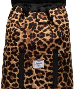 Aanbiedingen ???? Herschel Retreat Small - Leopard Black / Nieuw Voor 2022 - Gemaakt Van Gerecycleerde PET Flessen - Damesrugzak - Met 13"/14" Laptopsleeve En Magnetische Sluiting / Met Levenslange Fabrieksgarantie / Limited Lifetime Warranty / Luipaardprint ???? -Herschel Shop 527x840 7