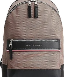 Goedkoopste ???? Tommy Hilfiger Rugzak / Rugtas / ???? Backpack - 1985 - Taupe ????