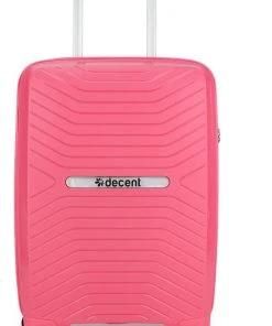 Begroting ???? Decent CROSS-ONE PP ???? Handbagage Trolley 55 Cm - 35 Liter - TSA Slot - Pink ✔️