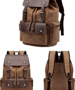 Beste Pirce ???? Veran Rugzak - Vintage - Retro - 26 Liter - Laptop - School - Unisex - Bruin - Koffie ???? -Herschel Shop 548x840 3