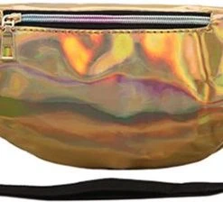 Kopen ???? Merkloos Heuptas Glanzend - Fanny Pack - Buideltasje - Heuptasje Dames - Festival Tasje - Kunststof - 30 X 13 Cm - Goud ✔️ -Herschel Shop 550x224