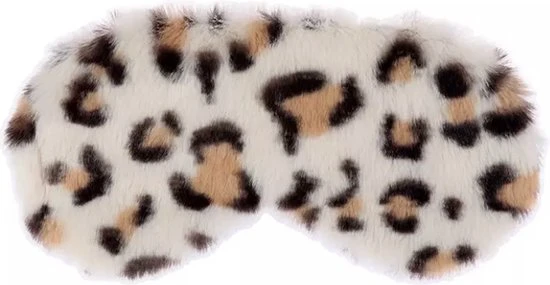 Goedkoop ???? Fabs World Slaapmasker Fluffy Panterprint Zand ???? 3 Goedkoop ???? Fabs World Slaapmasker Fluffy Panterprint Zand ????