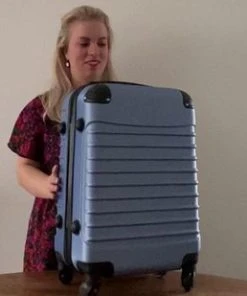 Korting ✨ Travelerz ???? Handbagage Koffer Met Wielen 39 Liter - Lichtgewicht - Cijferslot - Zilver ✨ -Herschel Shop 550x309 15