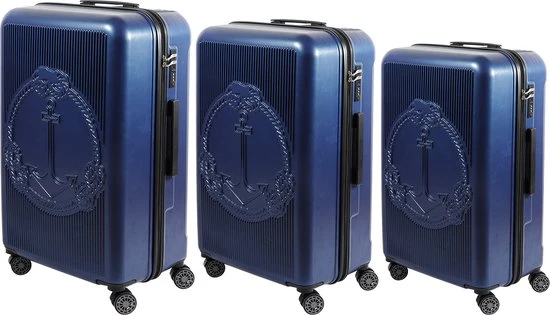 Uitgang ???? Biggdesign Ocean Reiskoffer - ???? Handbagage Koffer - Baggage Set - Marineblauw-3 Stuks ✔️ 15 Uitgang ???? Biggdesign Ocean Reiskoffer - ???? Handbagage Koffer - Baggage Set - Marineblauw-3 Stuks ✔️ - Afbeelding 13
