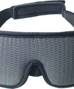 Beste Verkoop ???? NorthBase ® Slaapmasker Luxe - 100% Verduisterend Grijs- 3D Traagschuim Black Friday ????