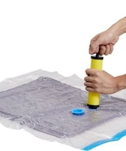 Nieuw ???? Husq HÜSQ Set Van 10 Vacuümzakken - Opbergzakken Van 60 X 80 Cm, Met Pomp, Voor Kleding En Dekbedden ❤️ -Herschel Shop 550x328 2