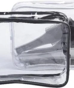 Beste deal ???? Sibel Toilettas Transparant Wit ????