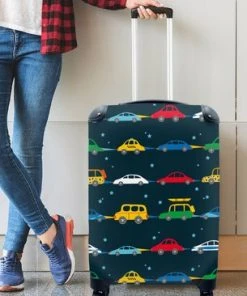 Goedkoop ???? MuchoWow® Koffer - Patronen - Auto - Ruimte - Kind - Jongens - Kinderen - Kids - Past Binnen 55x40x20 Cm En 55x35x25 Cm - ???? Handbagage - Trolley - Fotokoffer - Cabin Size - Print ???? -Herschel Shop 550x366 21