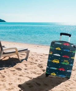 Goedkoop ???? MuchoWow® Koffer - Patronen - Auto - Ruimte - Kind - Jongens - Kinderen - Kids - Past Binnen 55x40x20 Cm En 55x35x25 Cm - ???? Handbagage - Trolley - Fotokoffer - Cabin Size - Print ???? -Herschel Shop 550x366 22