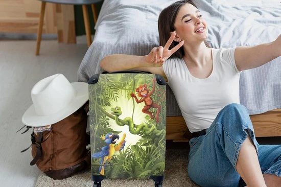 Beste recensies van ???? MuchoWow® Koffer - Bos - Dieren - Tropisch - Kinderen - Jongetje - Meiden - Kids - Past Binnen 55x40x20 Cm En 55x35x25 Cm - ???? Handbagage - Trolley - Fotokoffer - Cabin Size - Print ???? 17 Beste recensies van ???? MuchoWow® Koffer - Bos - Dieren - Tropisch - Kinderen - Jongetje - Meiden - Kids - Past Binnen 55x40x20 Cm En 55x35x25 Cm - ???? Handbagage - Trolley - Fotokoffer - Cabin Size - Print ???? - Afbeelding 15