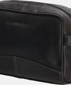 Promo ???? Hide & Stitches Japura Leren Toilettas - Zwart ???? 9 Promo ???? Hide & Stitches Japura Leren Toilettas - Zwart ???? -Herschel Shop 550x370 4