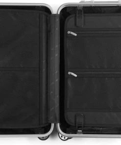 Beste Verkoop ???? Aluminium ???? Handbagage Koffer Mozzel Darrow - Reiskoffer Met Wielen - 35 Liter - Harde Koffer - Zilver ⭐ -Herschel Shop 550x376 1