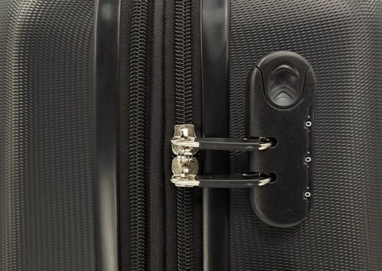 Gloednieuw ???? SB Travelbags 'Expandable' Bagage Koffer 65cm- Zwart ???? 8 Gloednieuw ???? SB Travelbags 'Expandable' Bagage Koffer 65cm- Zwart ???? - Afbeelding 6