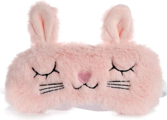 Korting ⌛ Puckator Pluche Konijn Slaapmasker ???? 3 Korting ⌛ Puckator Pluche Konijn Slaapmasker ????