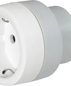 Gloednieuw ???? Legrand Aanpasser / Tussenstekker 2P+A Schuko (Type F) Naar Franco-Belgisch (Type E) - 4 Stuks ????