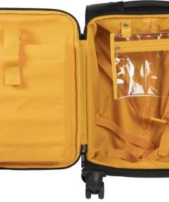 Beste Verkoop ???? ACROPAQ ???? Handbagage Koffer - 55 Cm, Lichtgewicht - Cabine Trolley - Zwart ???? -Herschel Shop 550x408