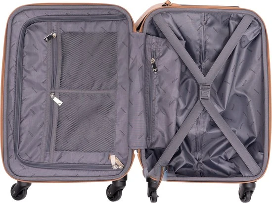 Aanbiedingen ???? Guess ???? Handbagage Koffer / Trolley / Reiskoffer - 45.5 Cm - 25 Liter - Wilder - Bruin ❤️ 19 Aanbiedingen ???? Guess ???? Handbagage Koffer / Trolley / Reiskoffer - 45.5 Cm - 25 Liter - Wilder - Bruin ❤️ - Afbeelding 17
