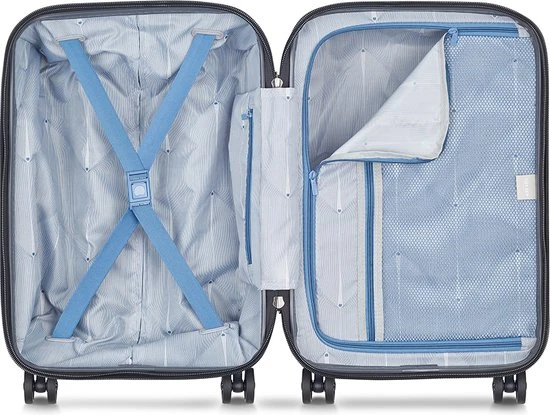 Groothandel ???? Delsey Freestyle 4 Wheel ???? Handbagage Trolley 55/35 Cm Graphite ???? 4 Groothandel ???? Delsey Freestyle 4 Wheel ???? Handbagage Trolley 55/35 Cm Graphite ???? - Afbeelding 2