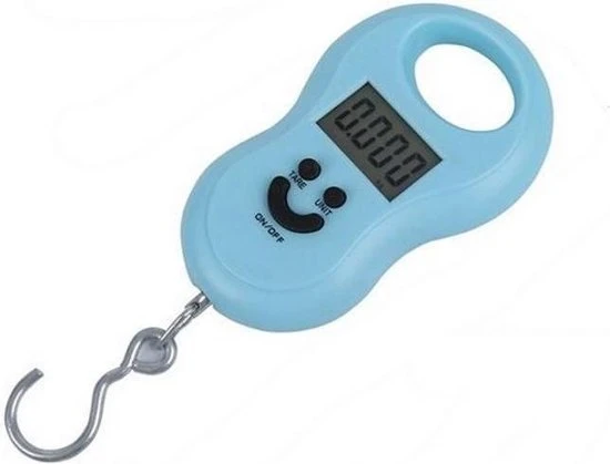 Uitgang ???? Benson Ünster Digitaal Bagage Weegschaal 40Kg - Blauw ???? 3 Uitgang ???? Benson Ünster Digitaal Bagage Weegschaal 40Kg - Blauw ????