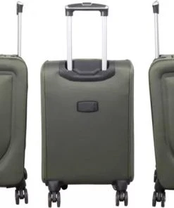 Uitgang ✨ Travelsuitcase - Maribor- 2 Delige Kofferset - Nylon Stof - Groen - Maat S+L / 130 Liter (hand én Ruimbagage In één) ???? -Herschel Shop 550x421 1