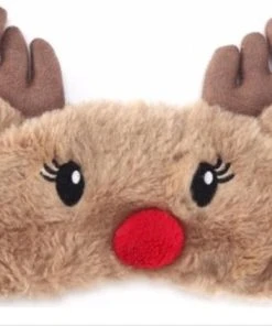 Beste deal ???? Merkloos Slaapmasker Rendier Slaapmasker Hert Oogmasker Kinderen ????