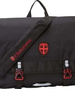 Beste Verkoop ???? Ellehammer - Urban Explorer - Laptoptas / Reistas / Schoudertas - 16 Liter - Zwart - 45x11x29cm ⌛
