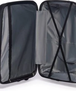 Aanbiedingen ???? ©TROLLEYZ - Venice No.10 - Reiskoffer - 69cm Met TSA Slot - Dubbele Wielen - 360° Spinners - 100% Polypropyleen - Reiskoffer In Piano Black ???? -Herschel Shop 550x436