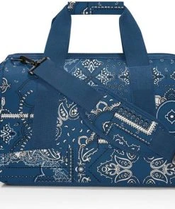 Kopen ❤️ Reisenthel Allrounder M Reistas Sporttas - 18L - Bandana Frame Blauw ????